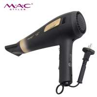 2000W hair dryer with automatic winding function Very durable high quality hair dryer with cold air switch